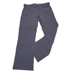 Unionbay UB Tech Classic Fit Mens Gray Stretch Cargo Hiking Pants 32x30 Gorpcore